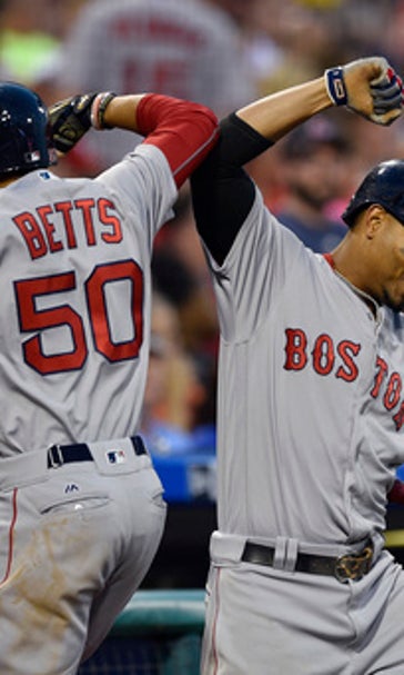 Betts homers twice to lift Red Sox over Phillies 7-3 (Jun 14, 2017)